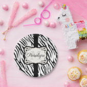 Assiettes En Carton Impression Zebra (Fête)