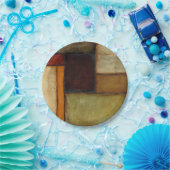 Assiettes En Carton Impressionniste d'automne par Jennifer Goldberger (Fête)