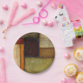 Assiettes En Carton Impressionniste d'automne par Jennifer Goldberger (Fête)