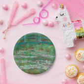 Assiettes En Carton Impressionniste japonais de Footbridge Claude Mone (Fête)