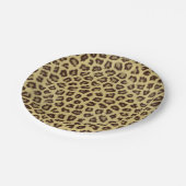 Assiettes En Carton Imprimer Leopard / Cheetah (Angle)