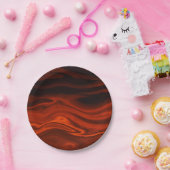 Assiettes En Carton Incendie liquide par Shirley Taylor (Fête)