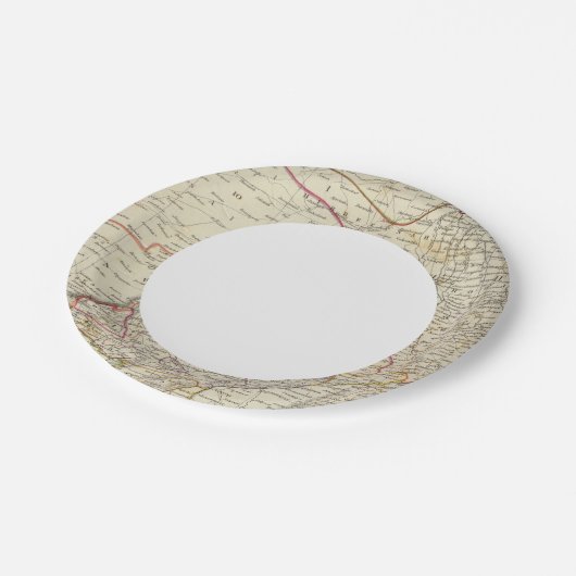Assiettes En Carton Inde IX (Angle)