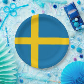 Assiettes En Carton Indicateur suédois (Suède) (Fête)