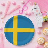 Assiettes En Carton Indicateur suédois (Suède) (Fête)
