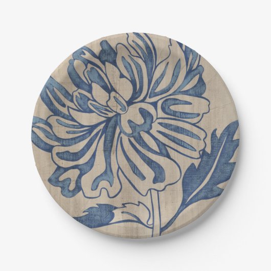 Assiettes En Carton Indigo Mum (Devant)