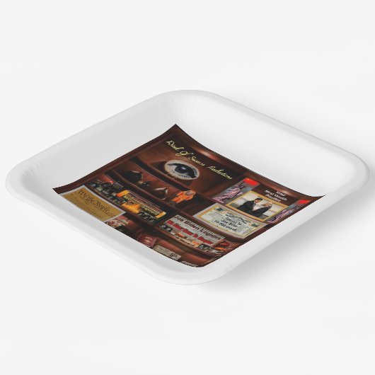 Assiettes En Carton Industries Biden (Angulaire)