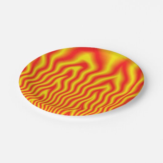 Assiettes En Carton Inferno (Angle)