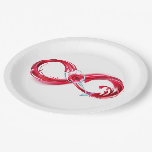 Assiettes En Carton Infinity (Angle)