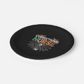 Assiettes En Carton Infirmière correctionnelle Halloween Citrouille cl (Angle)