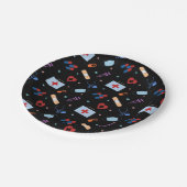 Assiettes En Carton Infirmière de la RN Étudiante en soins infirmiers (Angle)