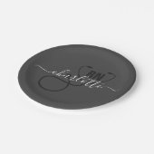 Assiettes En Carton Infirmière inscrite à la RN personnalisée (Angle)