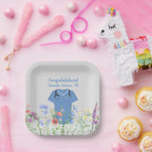 Assiettes En Carton Infirmière personnalisée RN LPN NP Blue Scrubs (Fête)