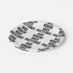 Assiettes En Carton Infirmière professionnelle