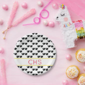 Assiettes En Carton INITIALES de l'école Lunettes de soleil Cool de pl (Fête)