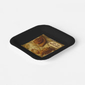 Assiettes En Carton Inquisitive Snail & Michelangelo Parody Cartoon (Angulaire)