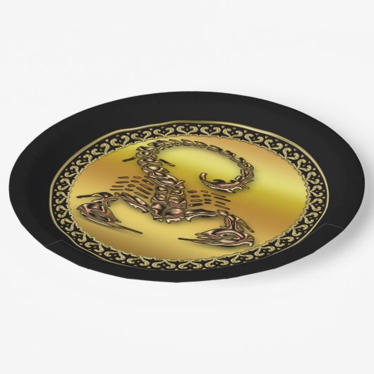 Assiettes En Carton Insecte très venimeux toxique en bronze de (Angle)