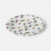 Assiettes En Carton insectes de petits insectes (Angle)