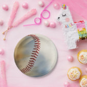 Assiettes En Carton Inspiration baseball (Fête)