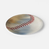 Assiettes En Carton Inspiration baseball (Angle)