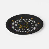 Assiettes En Carton Instrument de vol Compteur d'aéronef (Angle)