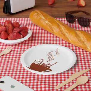 Assiettes En Carton Instruments De Musique Et Plaques De Papier Notes