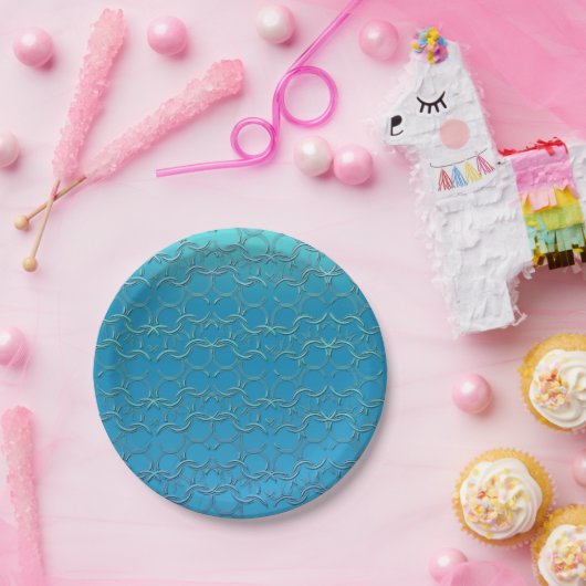 Assiettes En Carton Interlock (Fête)