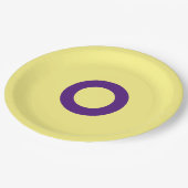 Assiettes En Carton Intersexe (Angle)