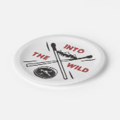 Assiettes En Carton Into the Wild Adventure Survie sauvage (Angle)