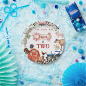 Assiettes En Carton Invitation à l'anniversaire de l'animal de ferme (Fête)