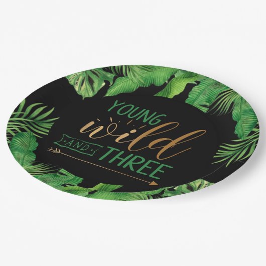 Assiettes En Carton Invitation à une fête d'anniversaire de Young, Wil (Angle)