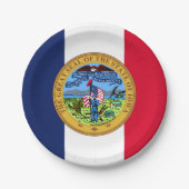 Assiettes En Carton Iowan Seal, Iowa (Devant)