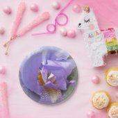 Assiettes En Carton iris pourpre (Fête)