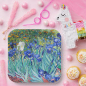 Assiettes En Carton Irises Vincent van Gogh (Fête)