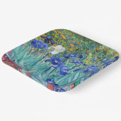 Assiettes En Carton Irises Vincent van Gogh (Angulaire)