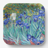 Assiettes En Carton Irises Vincent van Gogh (Recto)