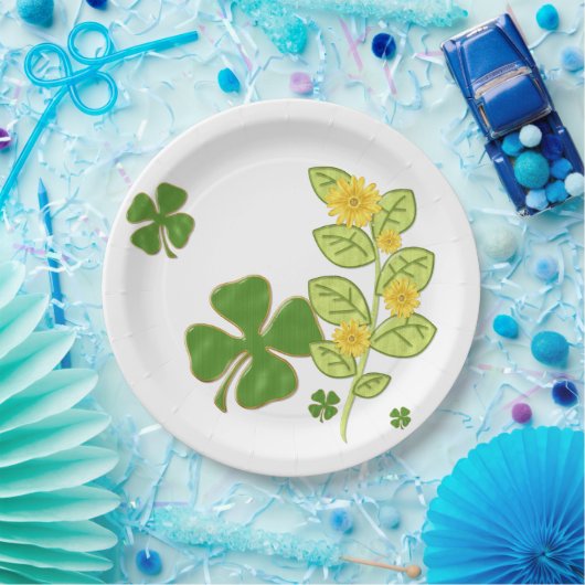 Assiettes En Carton Irish Charm Whimsical PARTY BULK PLAQUES 2 (Fête)