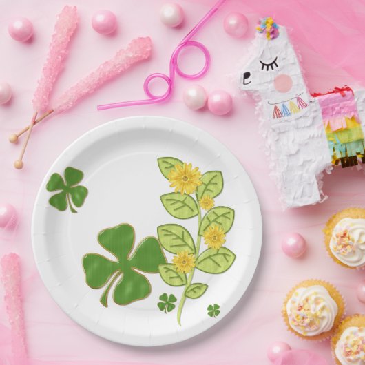 Assiettes En Carton Irish Charm Whimsical PARTY BULK PLAQUES 2 (Fête)