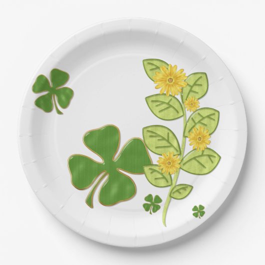Assiettes En Carton Irish Charm Whimsical PARTY BULK PLAQUES 2 (Devant)