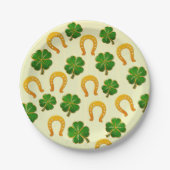 Assiettes En Carton Irish Fun 3D Whimsey (Devant)