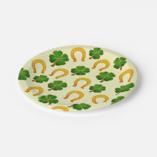 Assiettes En Carton Irish Fun 3D Whimsey