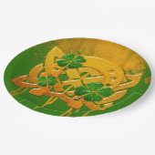 Assiettes En Carton Irish Fun 3D Whimsey (Angle)