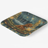 Assiettes En Carton Irish Red Setter Christmas Festive Voyage (Angulaire)