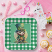 Assiettes En Carton Irish St. Patrick's Day Lucky Gnome (Fête)