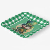 Assiettes En Carton Irish St. Patrick's Day Lucky Gnome (Angulaire)