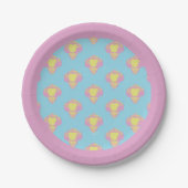 Assiettes En Carton IT | Pennywise Pastel Head Pattern (Devant)