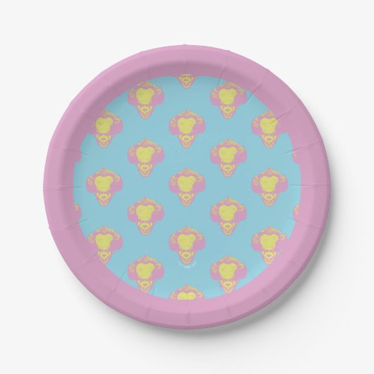 Assiettes En Carton IT | Pennywise Pastel Head Pattern (Devant)