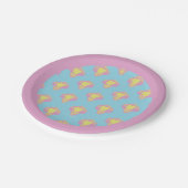 Assiettes En Carton IT | Pennywise Pastel Head Pattern (Angle)