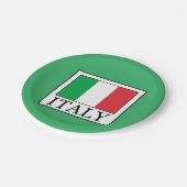 Assiettes En Carton Italie (Angle)