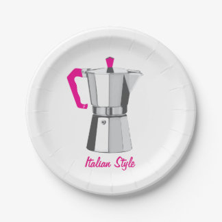 Assiettes En Carton Italien Moka
